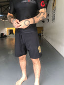 Bermuda para Jiu Jitsu cor Preto da KimonoLab