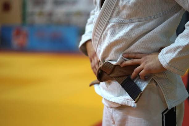 Faixa Marrom de Jiu Jitsu Premium da KimonoLab