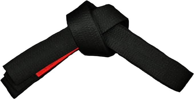 Faixa Premium Preta de Jiu Jitsu da KimonoLab 