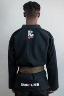 Kimono 'KimonoLab' Crazy Roll Collection - Preto Masculino - KimonoLab