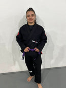 Kimono Preto de Jiu Jitsu Feminino da KimonoLab