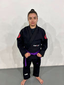 Kimono Preto de Jiu Jitsu Feminino da KimonoLab