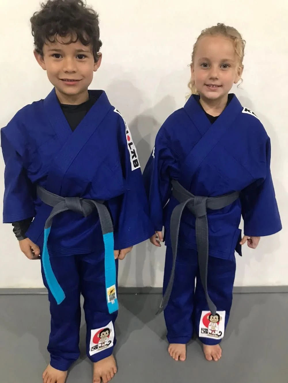 Kimono da cor Azul Infantil da KimonoLab