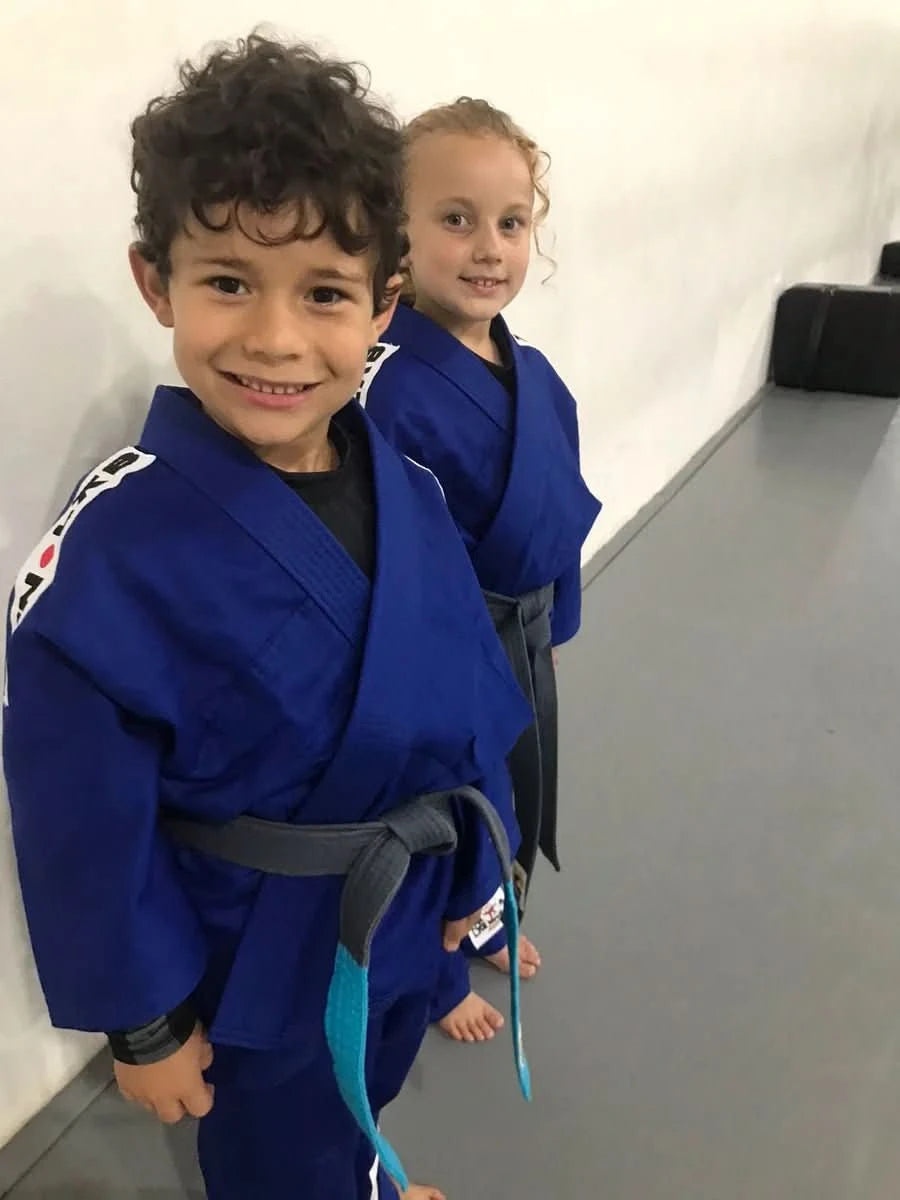 Kimono da cor Azul Infantil da KimonoLab