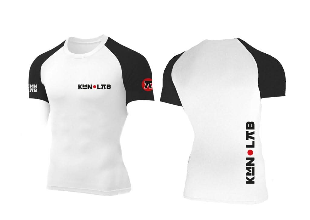 Rashguard para Jiu Jitsu cor branca da KimonoLab