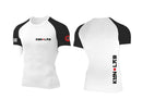 Rashguard para Jiu Jitsu cor branca da KimonoLab