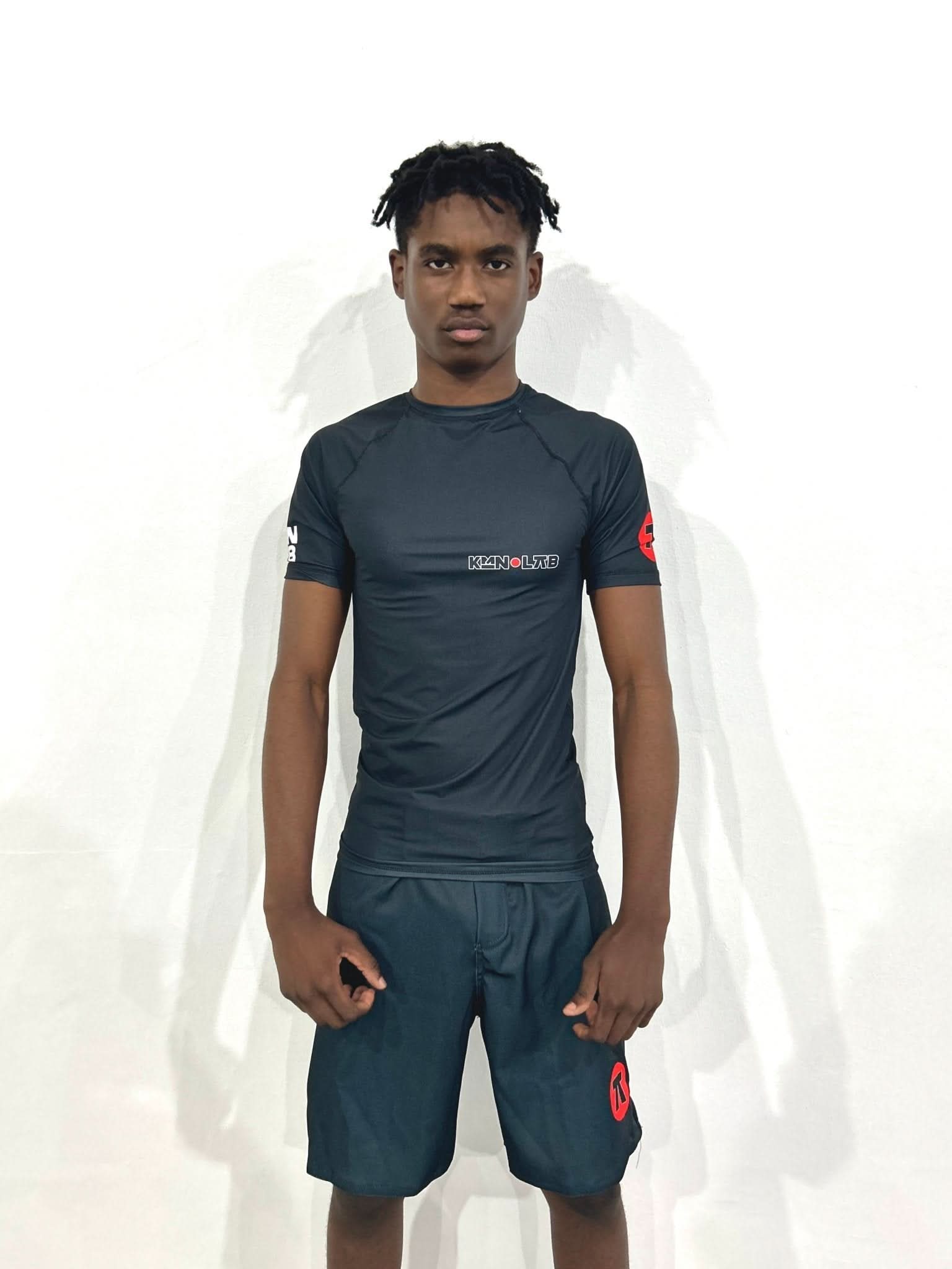 Rashguard de Jiu Jitsu preta masculina da KimonoLab