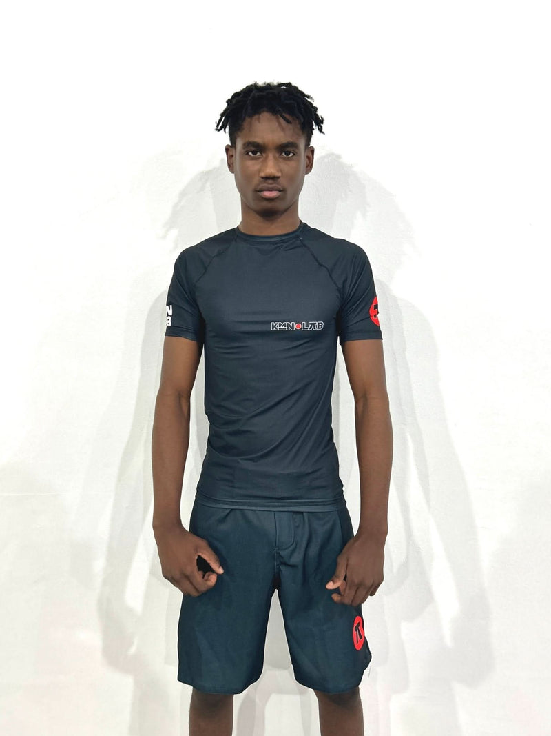 Rashguard de Jiu Jitsu preta masculina da KimonoLab