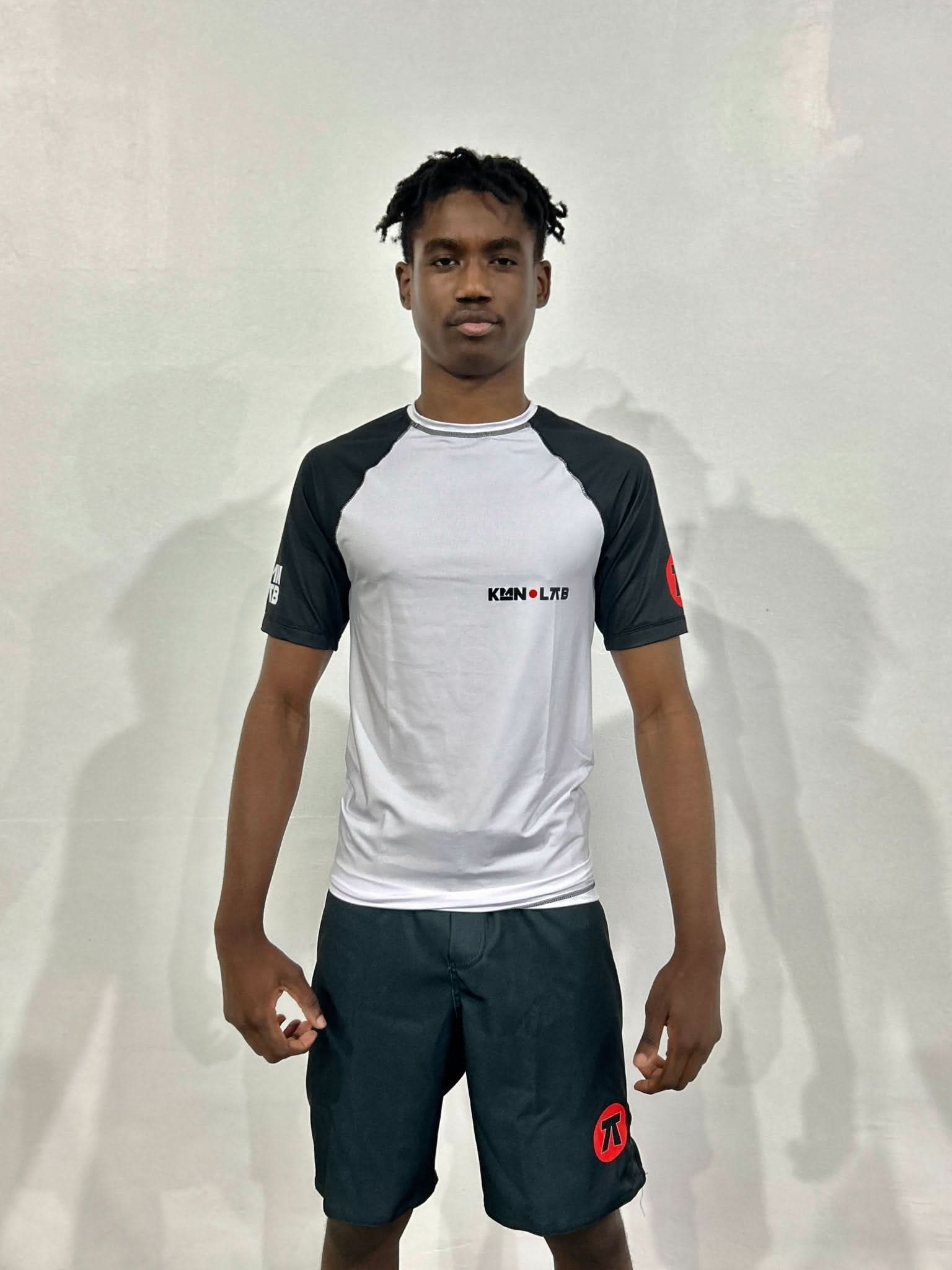Rashguard de Jiu Jitsu branca masculina da KimonoLab