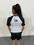 Rashguard de Jiu Jitsu branca feminina da KimonoLab
